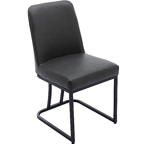 Faux Leather-charcoal