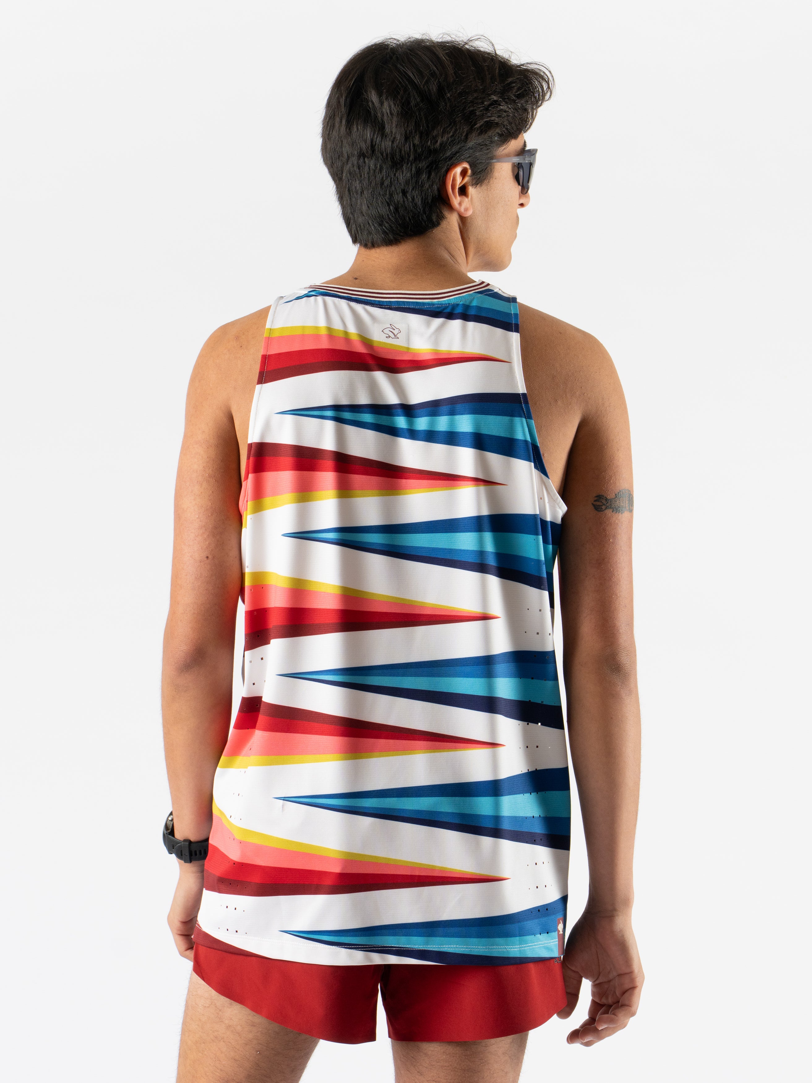 Race Pace Tank Top for Men - Lightweight, Breathable Running Shirt - Perfect for Gym, Workouts & Outdoor Activities