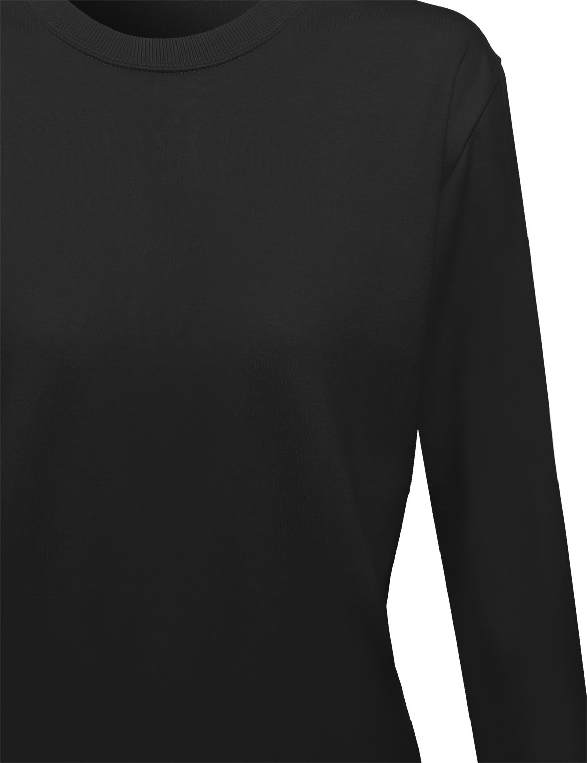 Women's Classic Crewneck Sweatshirt - Soft Cotton Pullover for Casual Wear, Lounge & Everyday Comfort - Perfect for Fall & Winter Outfits