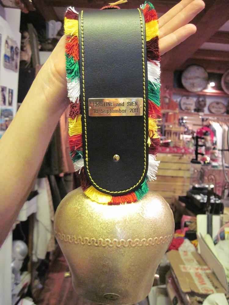 Authentic Swiss Cowbells - Handcrafted Alpine Treicheln for Farm Animals & Home Decor - Perfect for Cattle, Goats, Christmas Decor & Rustic Weddings