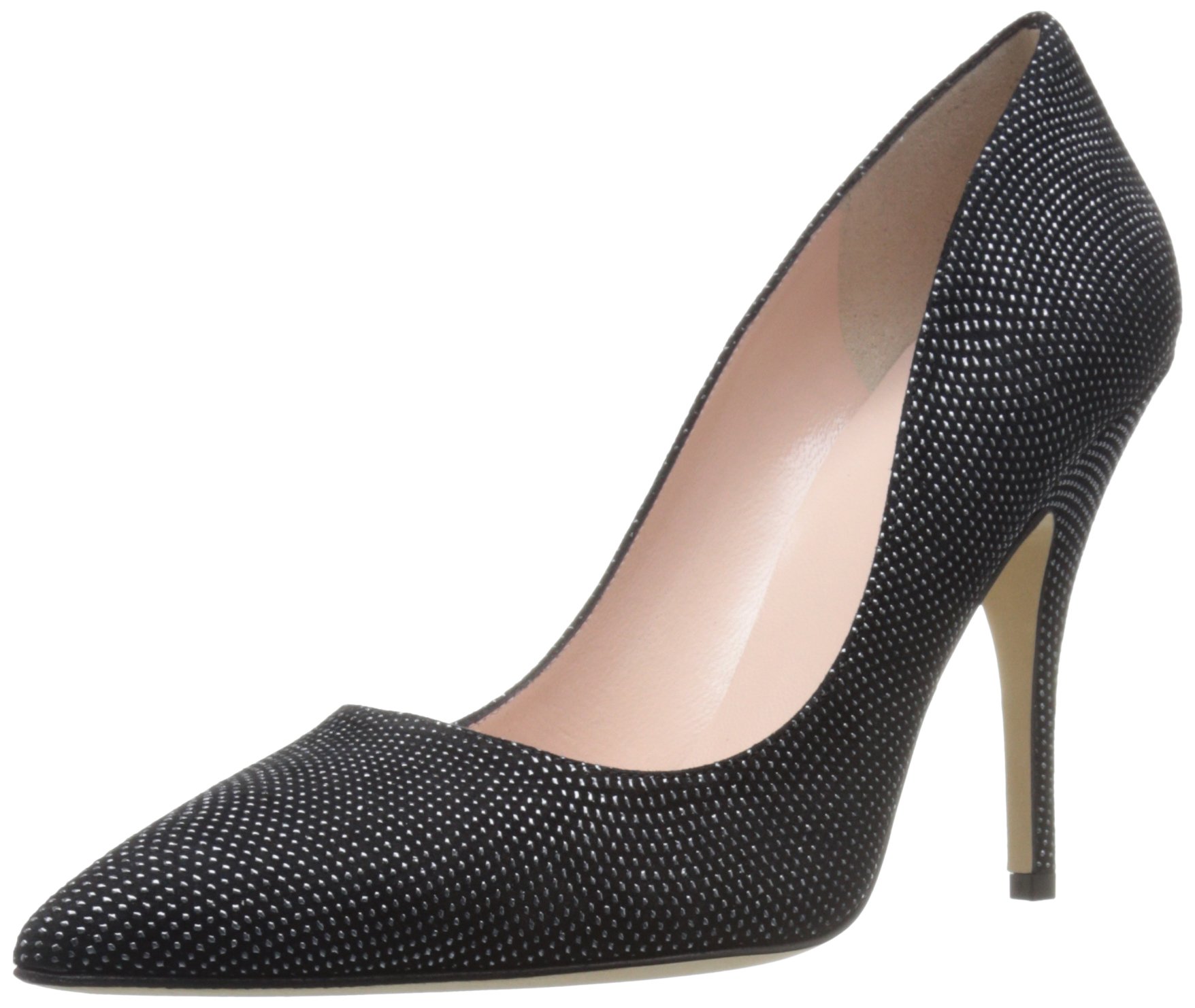Kate Spade New York Women's Licorice Pump - Classic Black Pointed Toe Heels for Work, Office & Formal Occasions
