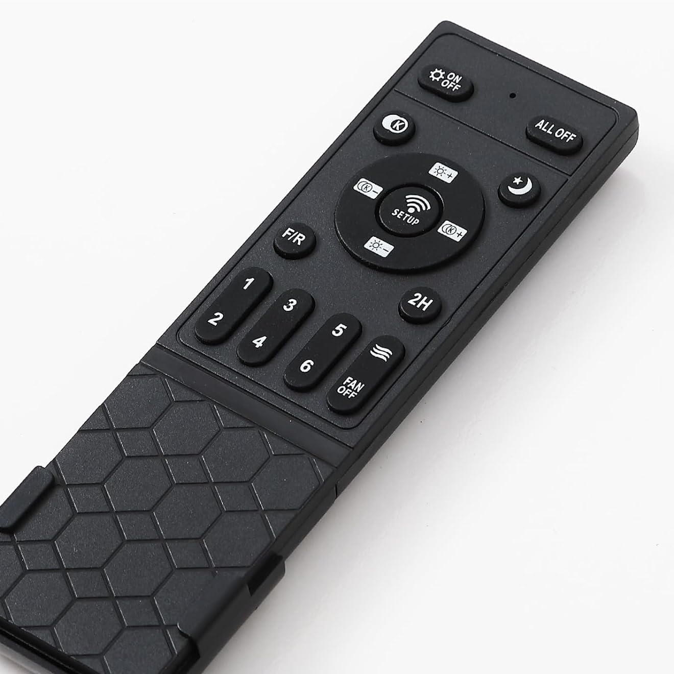 Replacement Remote Control for 76CM 6-Ring Ceiling Fan with Light - 6-Speed Adjustable with Timer Function | Compatible with Our Brand Ceiling Fans | Perfect for Bedroom, Living Room & Office Use