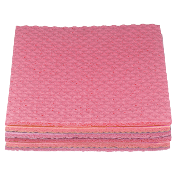 Oates Sponge Cloths Pack of 3 - Super Absorbent & Reusable Kitchen Cleaning Cloths for Dishes, Countertops & Household Cleaning