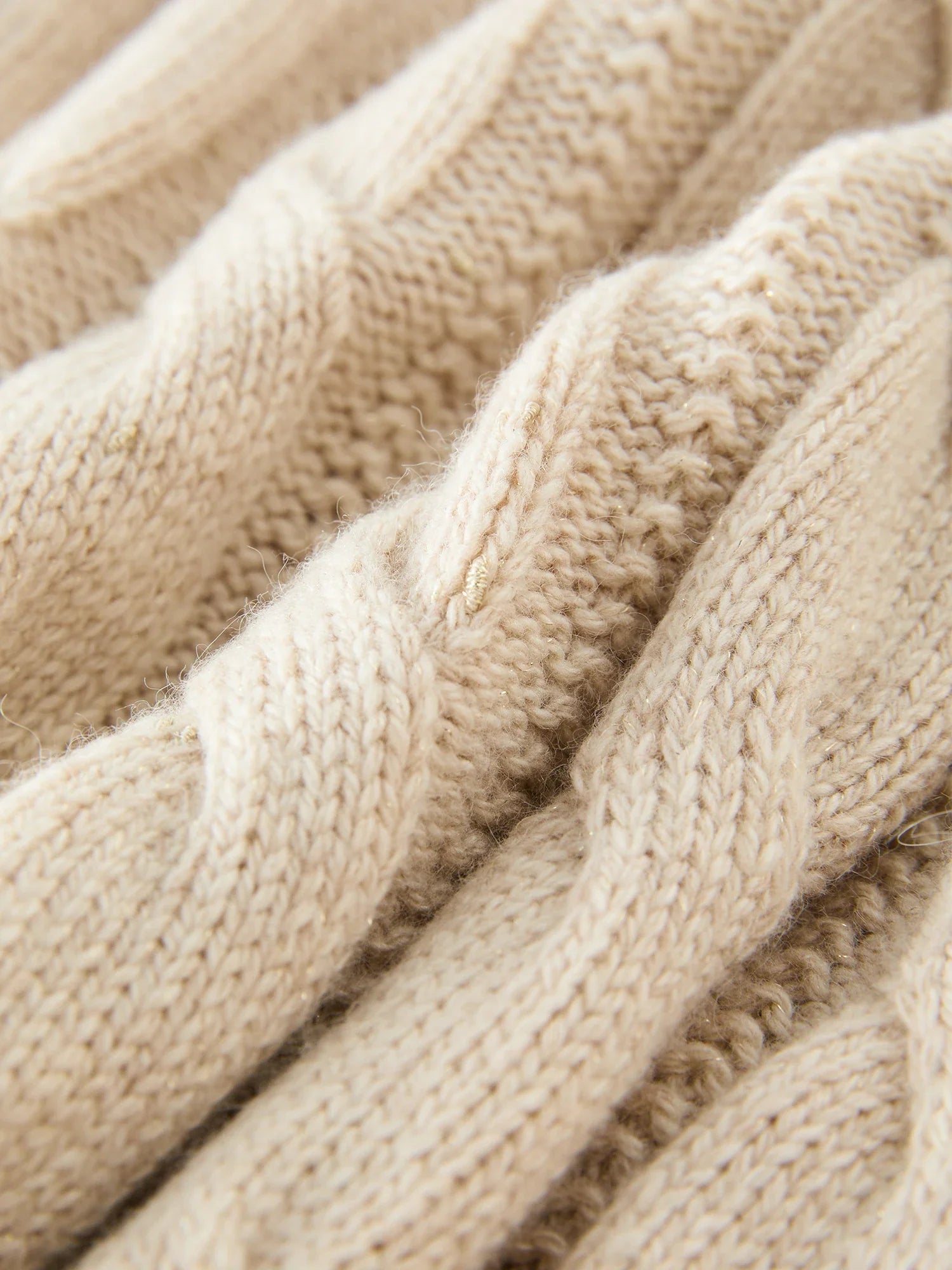 FSLE Elegant Cable Knit Cardigan Sweater Vest Set - Women's Polo Collar Pullover Office Wear for Business Casual & Fall Layering