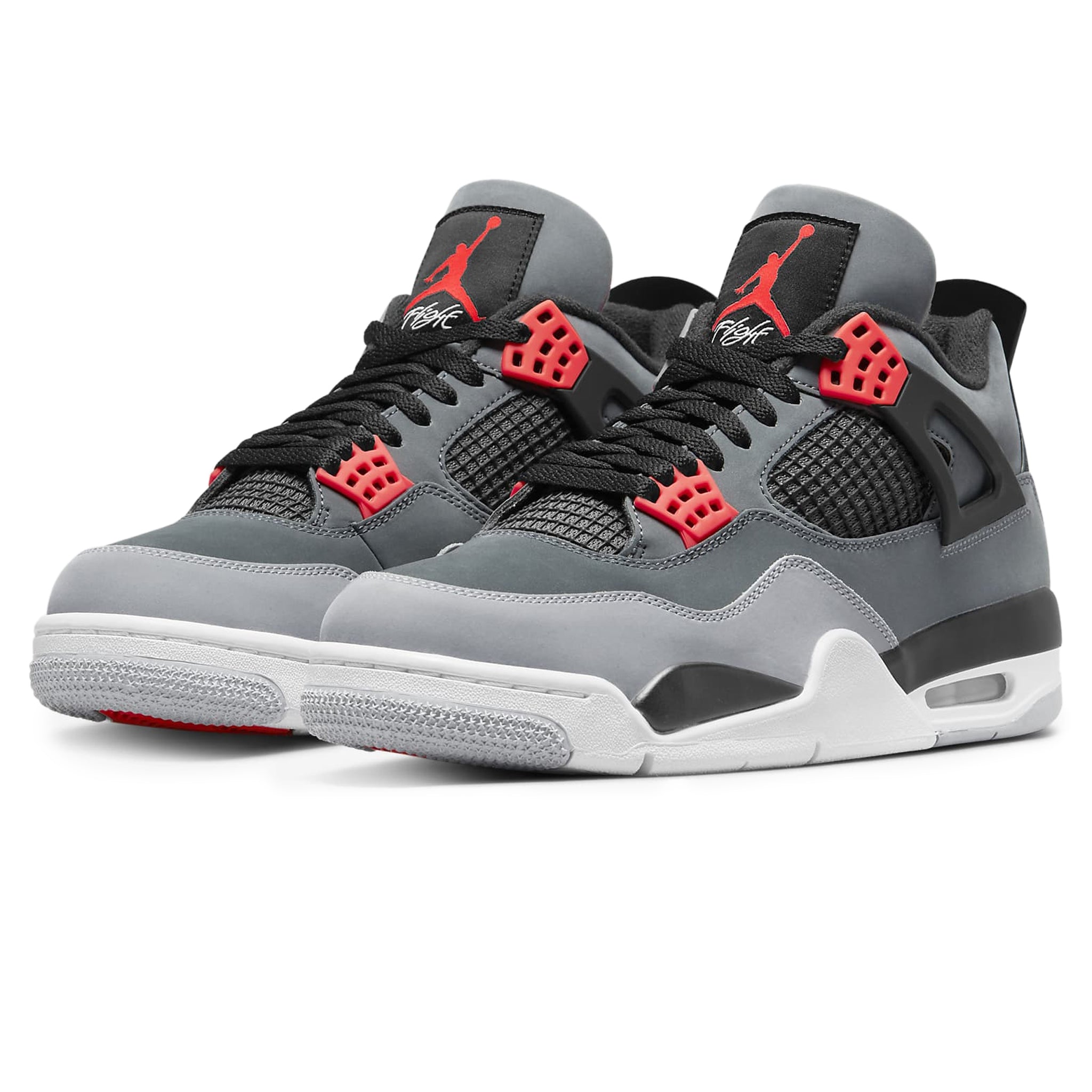 Air Jordan 4 Retro Infrared Basketball Shoes - Men's High-Top Sneakers for Streetwear & Casual Style | Perfect for Basketball, Gym & Everyday Wear