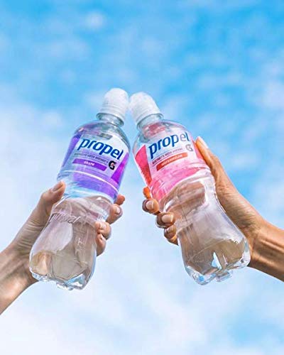 Propel Zero Calorie Sports Water with Electrolytes & Vitamins - Watermelon Flavor, Flip Top Cap | Hydration for Workouts, Running & Active Lifestyle