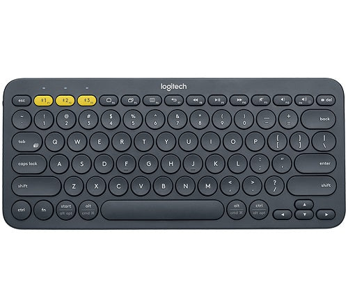 K380 Multi-Device Bluetooth Keyboard - Wireless Keyboard for Computer, Phone, Tablet (1 Year Warranty) - Perfect for Home Office, Remote Work & Travel