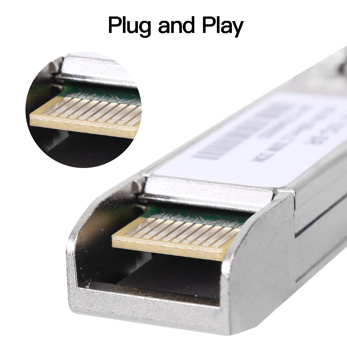 10-Pack 10GBase-SR SFP+ Transceiver Modules - 10G 850nm Multi-Mode LC Fiber Optic (MMF) up to 300m - Compatible with Cisco SFP-10G-SR, Meraki MA-SFP-10GB-SR, Ubiquiti UF-MM-10G, MikroTik, Netgear, D-Link - Ideal for Data Centers, Enterprise Networks & High-Speed Server Connections