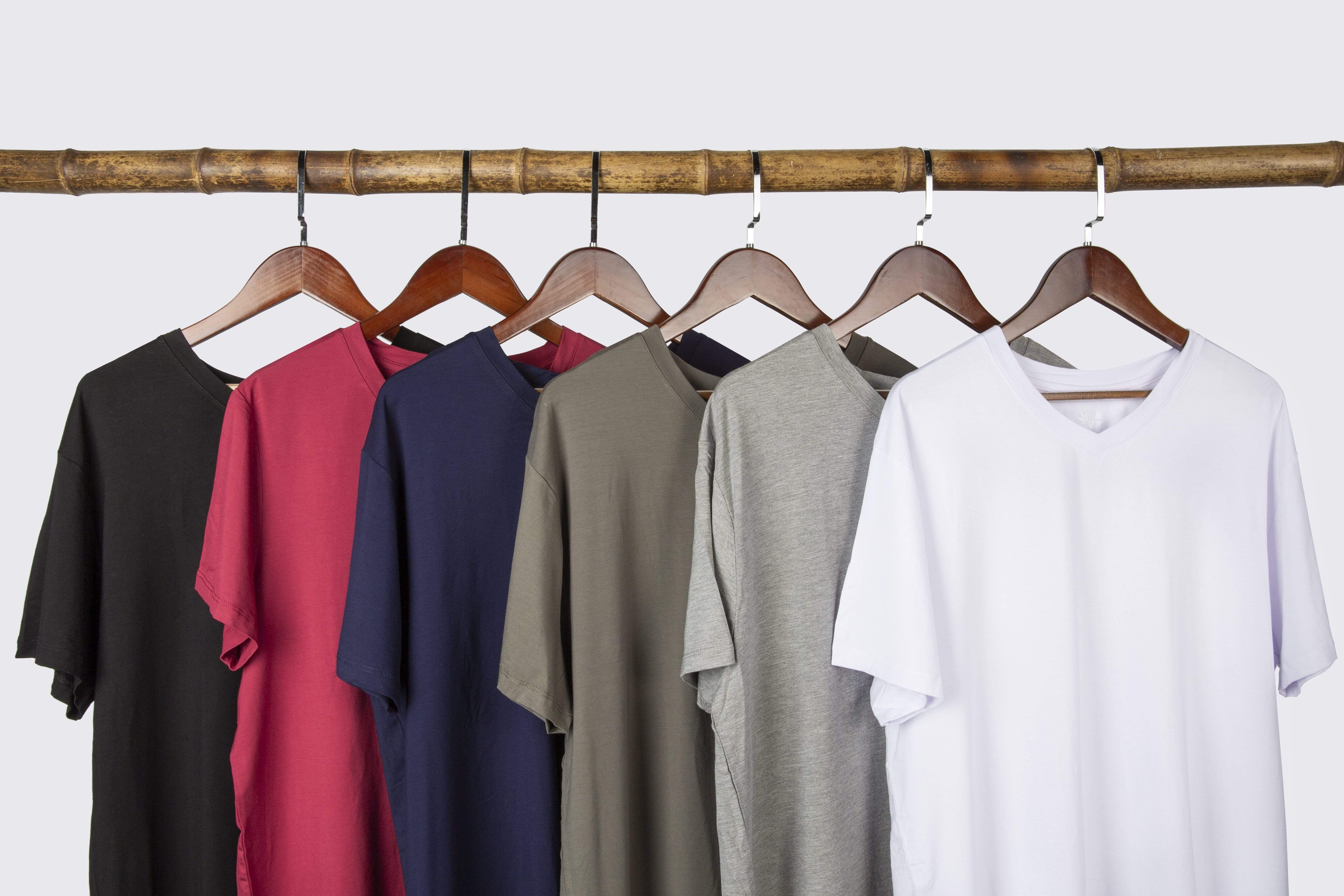 Eco-Friendly Bamboo V-Neck T-Shirt for Women - Soft & Breathable Green Tee - Perfect for Yoga, Casual Wear & Summer Outfits