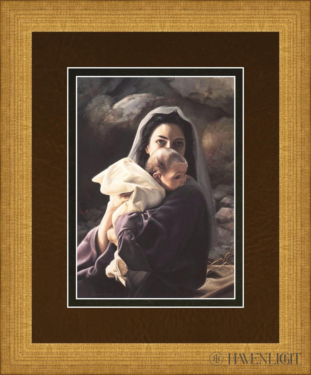 Be It Unto Me Religious Painting by Liz Lemon Swindle - Inspirational Christian Art for Home, Church & Office Decor