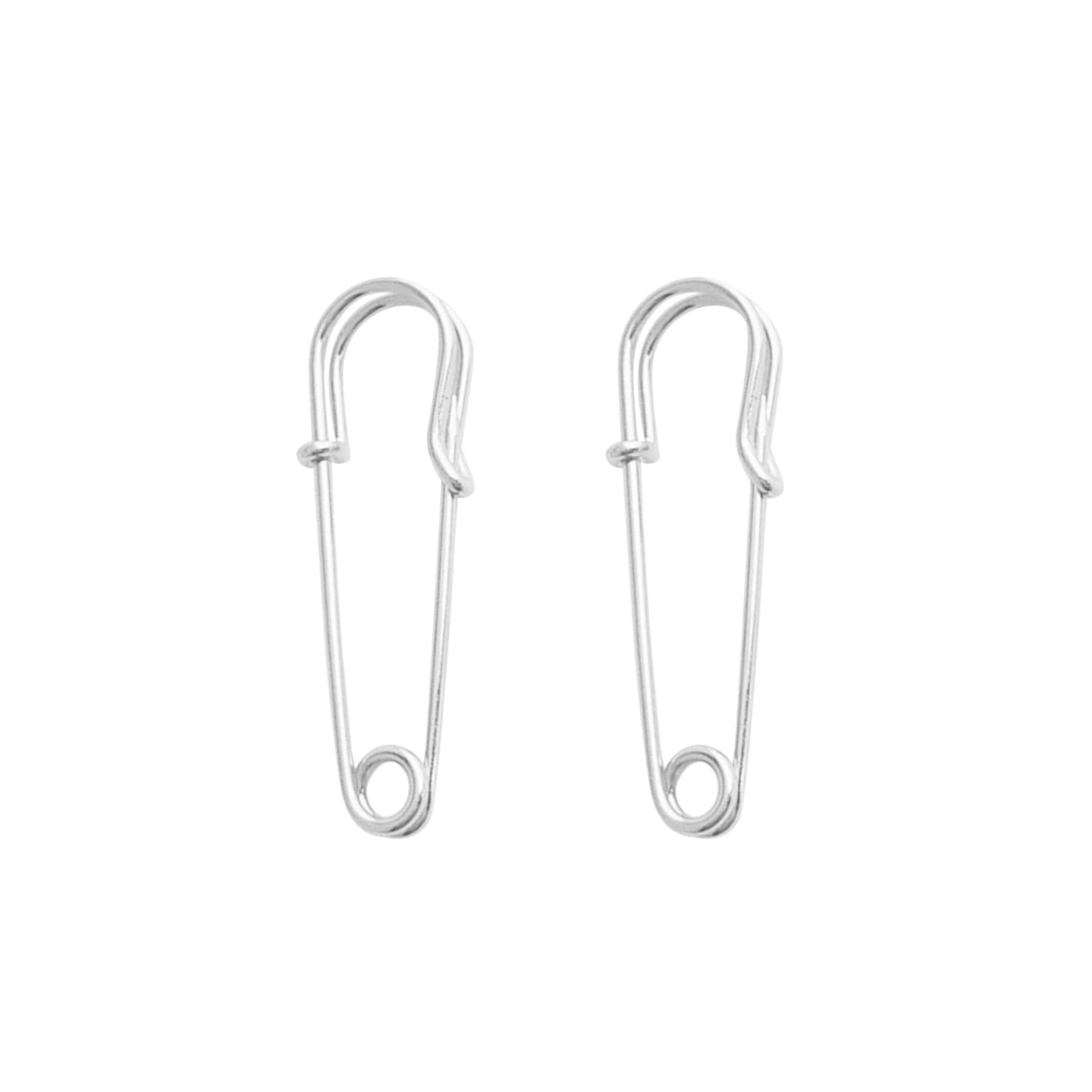 Minimalist Acrylic Hoop Earrings for Women - Silver Paper Jewelry Clip-On Cartilage Earrings - Personalized Gift for Her - Perfect for Casual Wear, Parties & Special Occasions