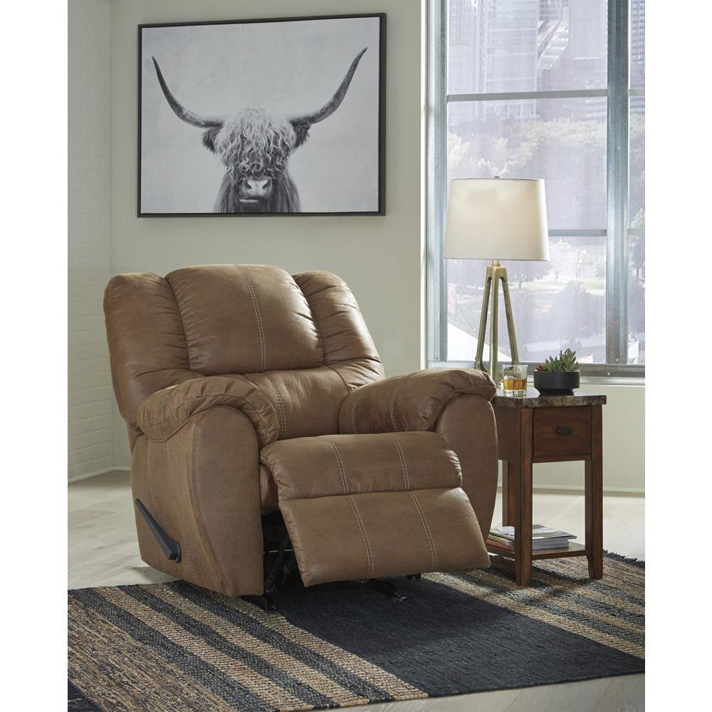 Premium McGann Rocker Recliner Chair - Ergonomic Design for Ultimate Comfort | Perfect for Living Room, Nursery & Relaxation