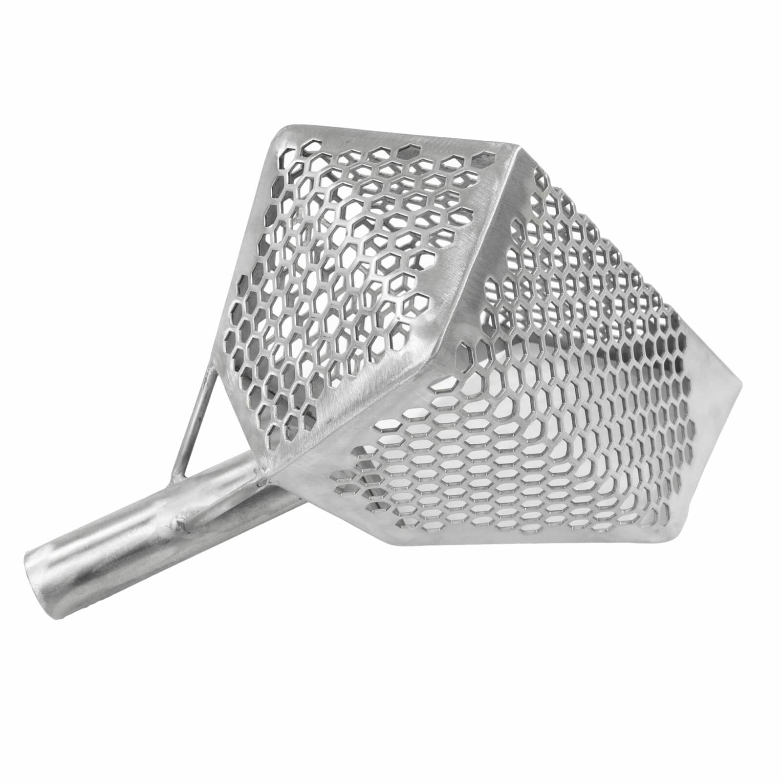 Dune Scoops Anaconda 11 x 6.5 Inch Metal Detector Sand Scoop with Hexagonal Holes - Perfect for Beach Treasure Hunting & Gold Prospecting