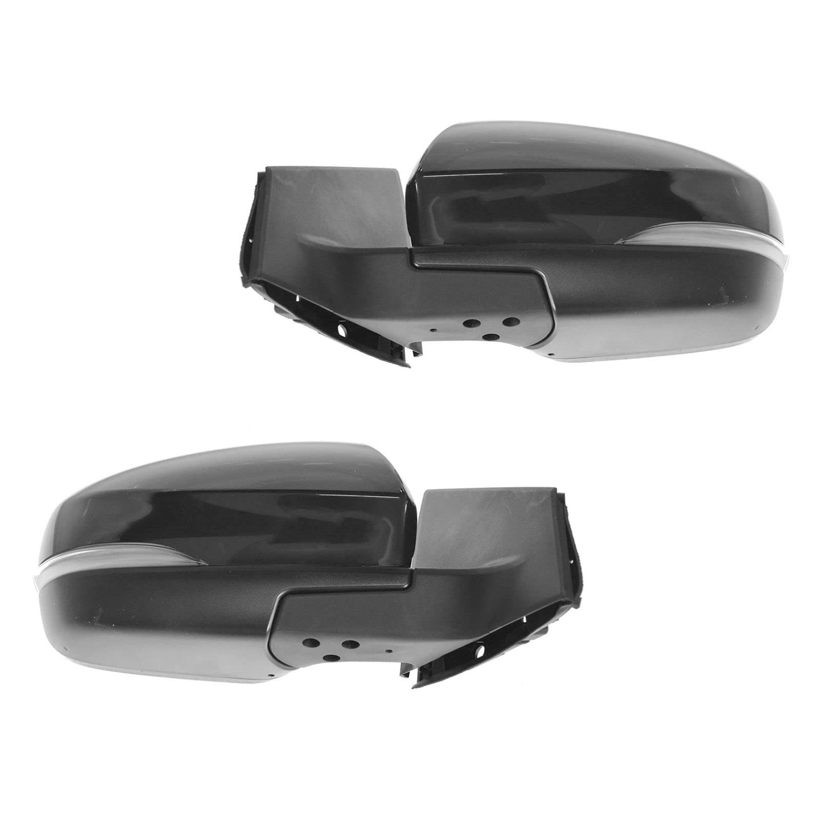Heated Side Mirror Set with Turn Signal for 2010-2015 Mazda CX-9 - Driver & Passenger Side Replacement (MA1320170 MA1321170) - Perfect for Winter Driving & Night Visibility