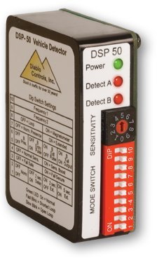 DSP-55 Plug-in Vehicle Loop Detector Kit for Parking Gates & Traffic Control - New Model with Enhanced Detection for Driveways & Security Systems