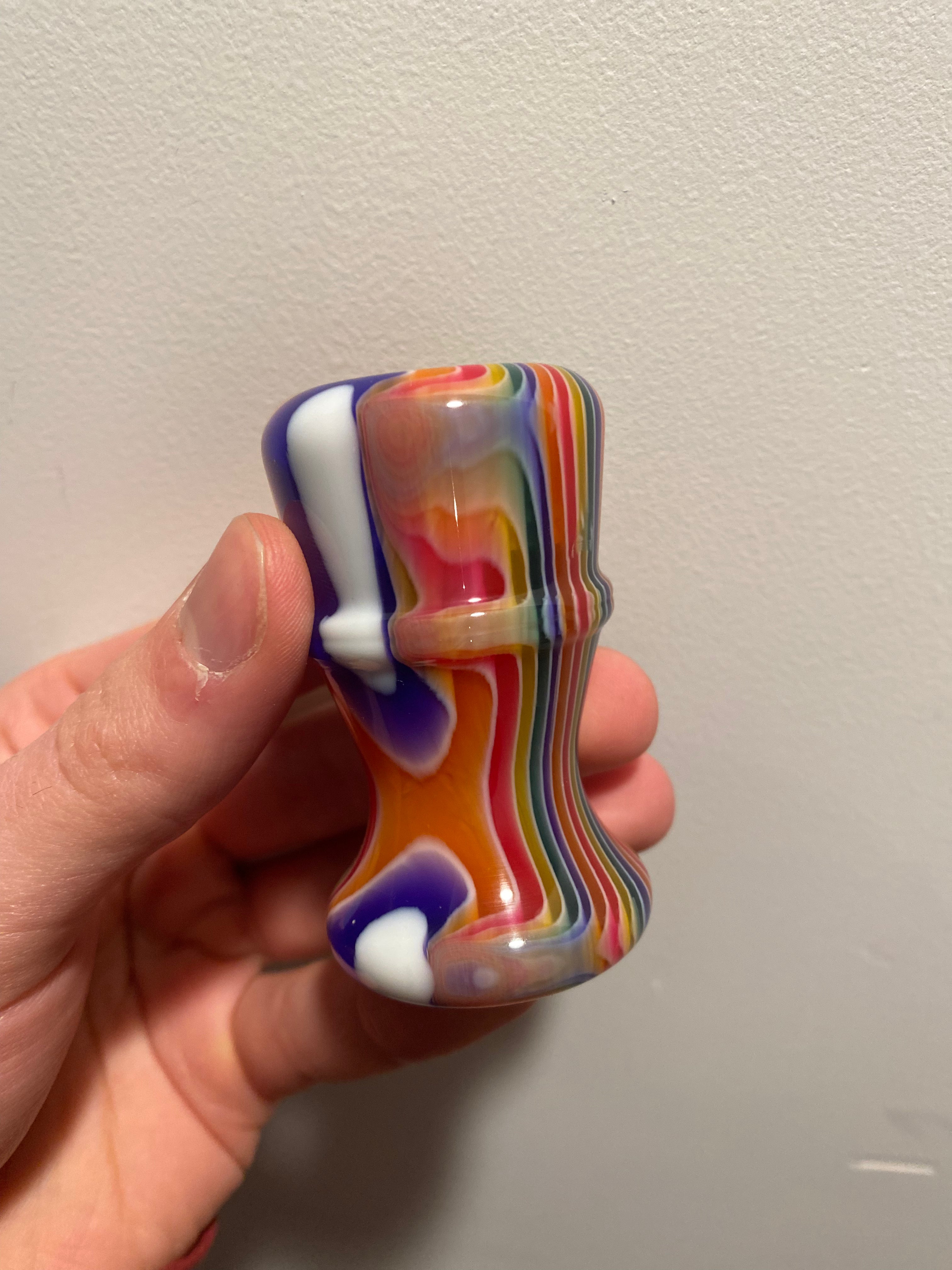 Premium Handcrafted Candy Stripe Shaving Brush Handle - Fits 24mm & 26mm Knots - Perfect for Wet Shaving & Grooming Gifts - Factory Second Quality