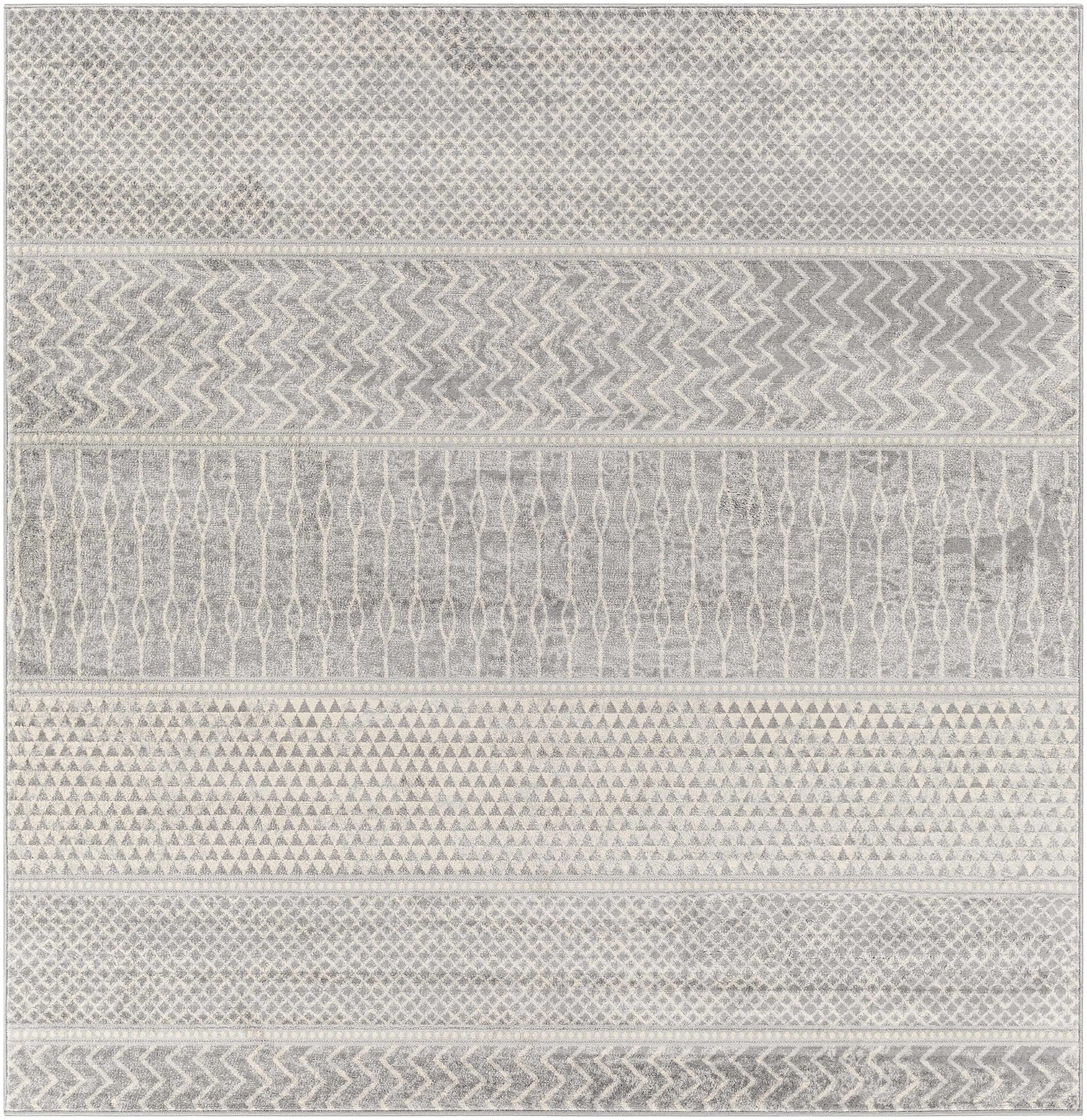 Hauteloom Bingham Modern Round Area Rug 7'10