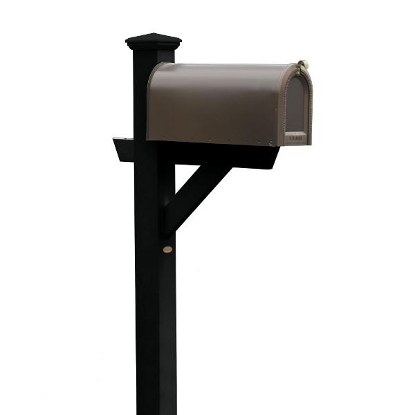 Durable Outdoor Hazleton Mailbox Post - Heavy Duty Steel Mailbox Stand with Anti-Rust Coating for Residential & Commercial Use - Perfect for Driveway, Garden, and Front Yard Installation