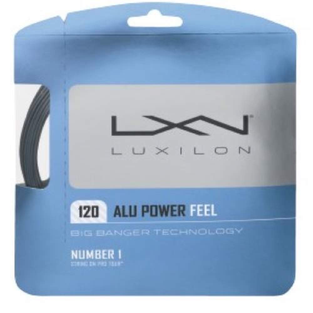 Premium Luxilon ALU Power Tennis Strings Set - Power, Feel, Rough, Soft & Spin for Enhanced Performance | Perfect for Competitive Play & Training Sessions