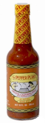 Original California Style Hot Pepper Sauce - 10 Fl. Oz. (Pack of 12) | Spicy Condiment for Tacos, Wings, Burgers & BBQ | Premium Pepper Plant Gourmet Sauce