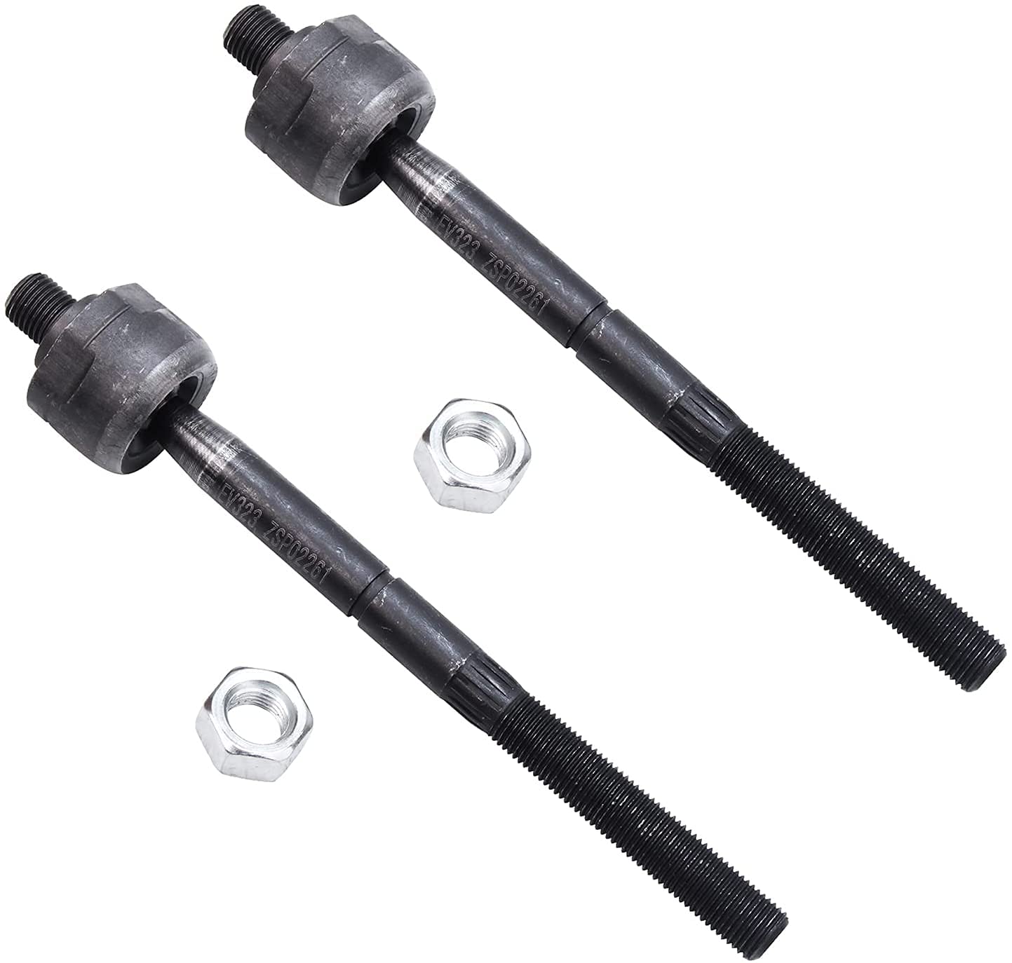Detroit Axle - 10pc Front End Suspension Kit for Dodge Stratus, Plymouth Breeze, Chrysler Cirrus & Sebring - 4 Upper/Lower Control Arms, 4 Tie Rod Ends, 2 Boots - Replacement Parts for Smooth Ride & Handling - Perfect for City Driving & Highway Cruising