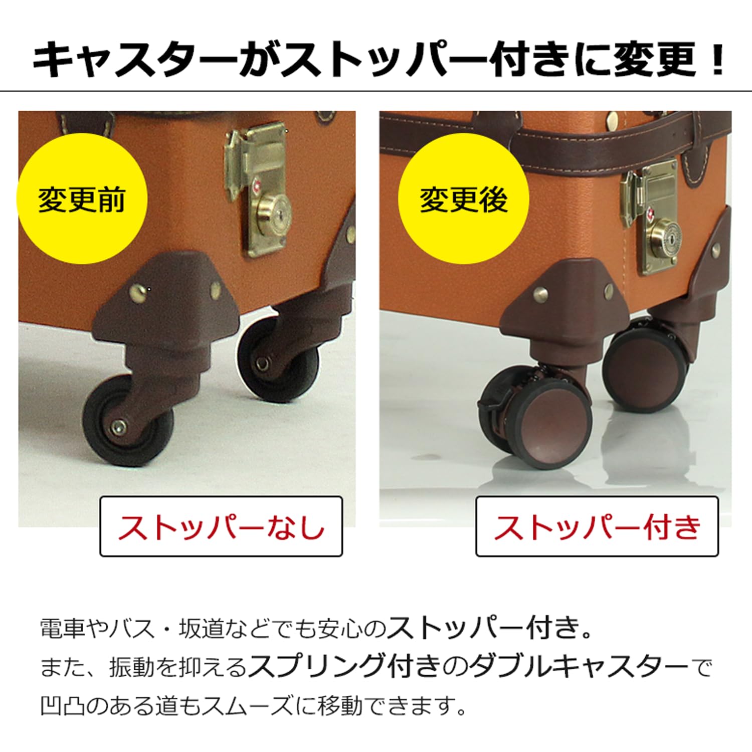 Vintage Trolley Luggage with TSA Lock - 20