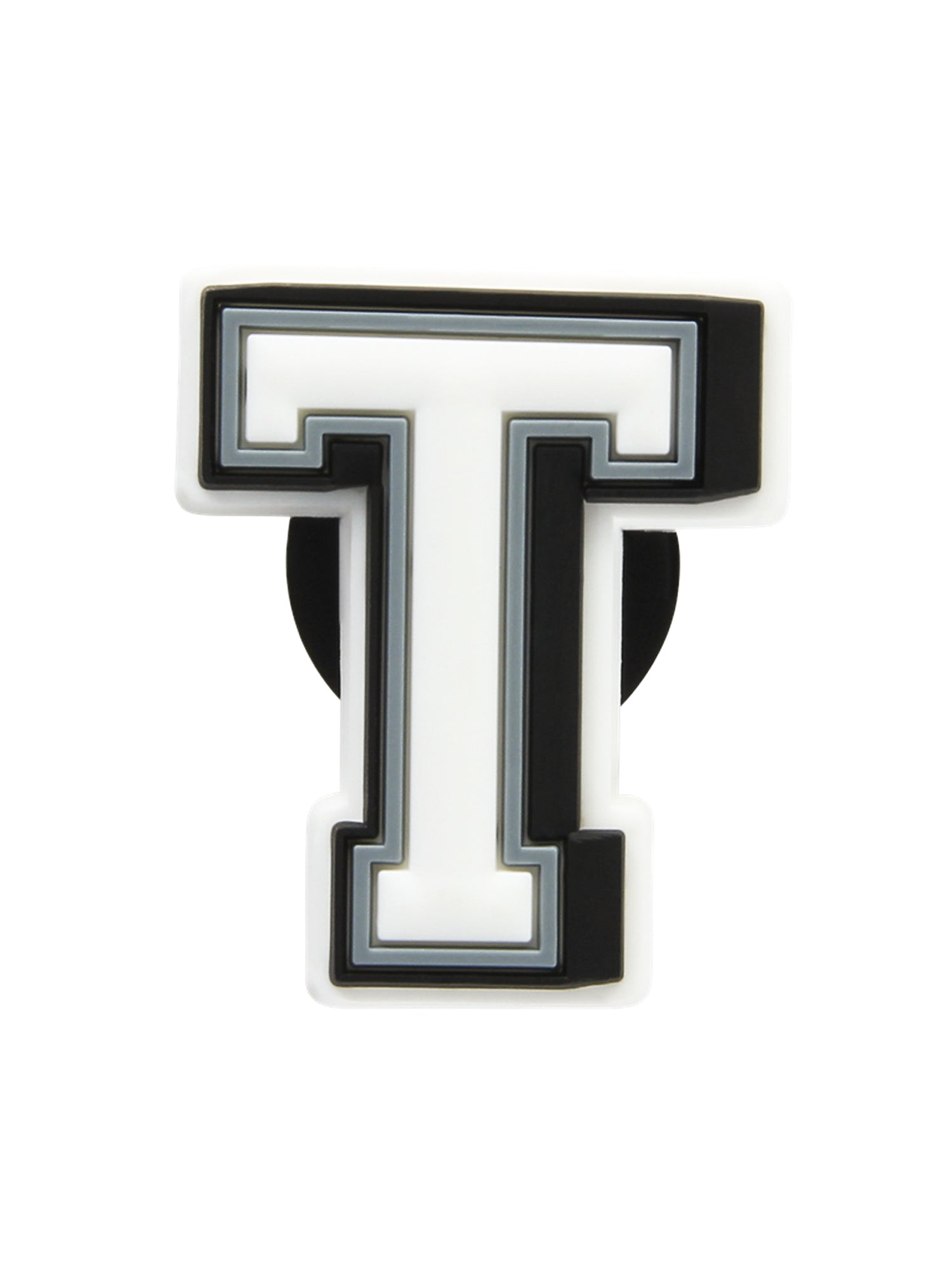 Crocs Jibbitz Letter T Charms - Customizable Shoe Accessories for Crocs Shoes - Perfect for Personalization, Gifts, and School/Work Styles