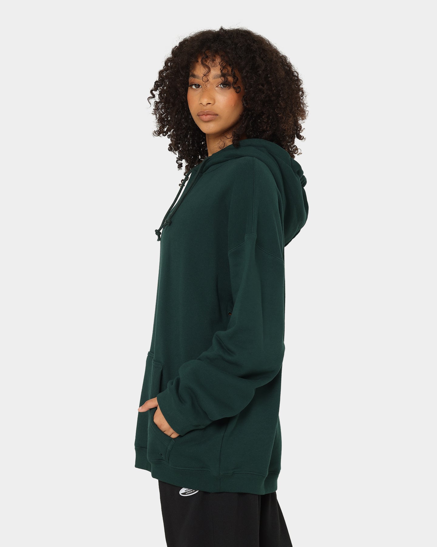 Adidas R.Y.V. Logo Hoodie for Men & Women - Green Night Color Pullover Sweatshirt - Casual Streetwear for Gym, Running & Everyday Wear