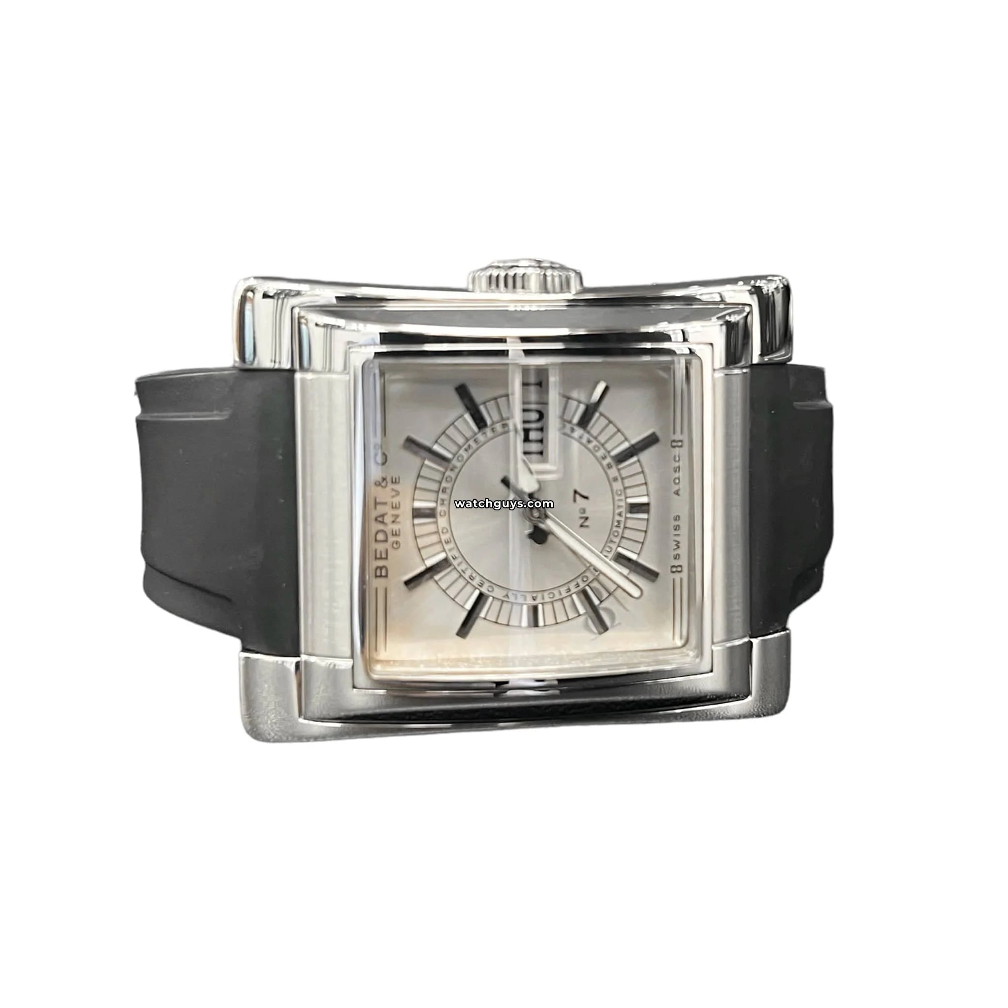 Bedat & Co No. 7 Stainless Steel Watch 797 - Luxury Swiss Timepiece for Men, Water Resistant Chronograph - Perfect for Business, Formal Events & Special Occasions