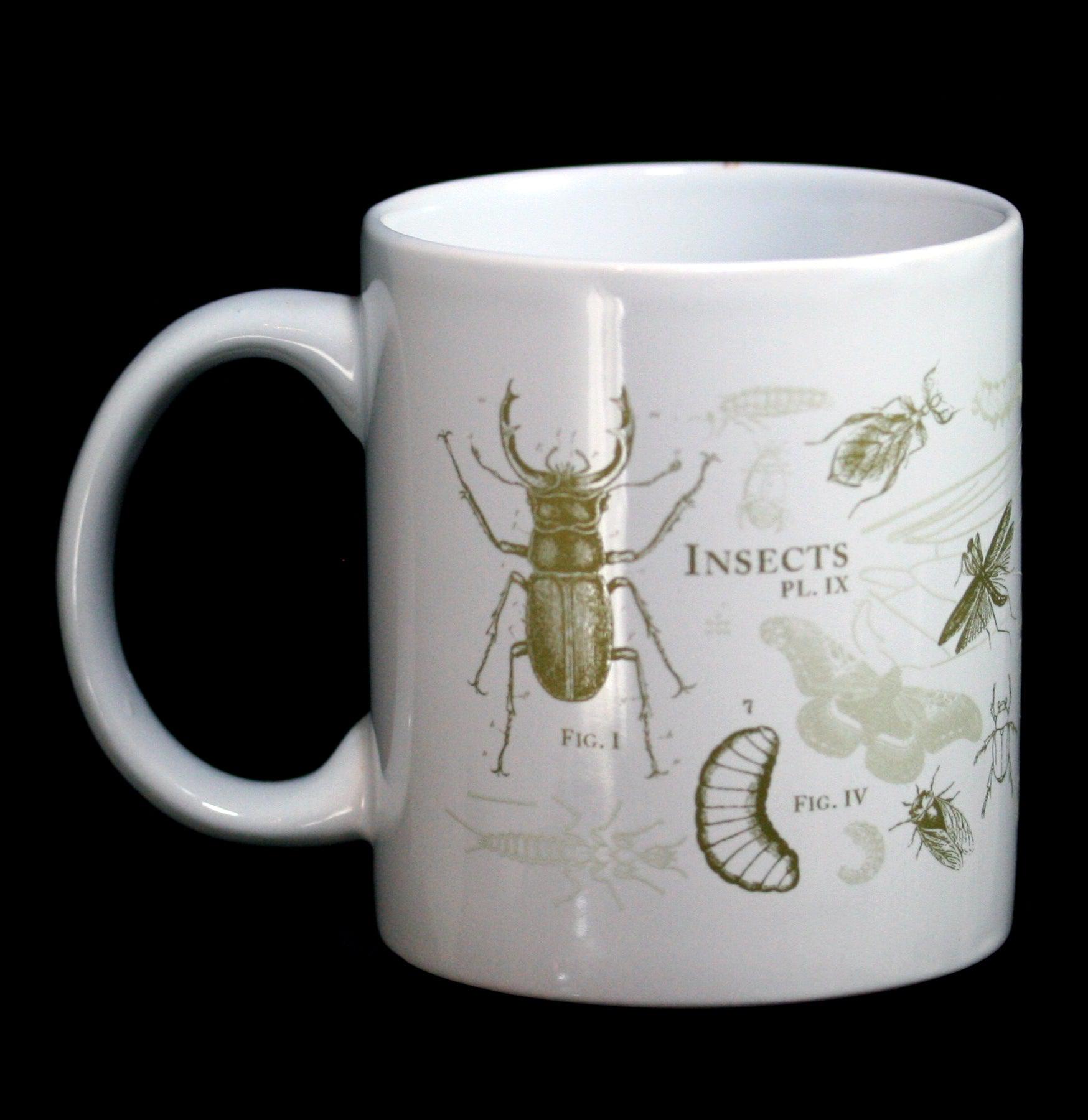 Butterflies & Insects Mega Mug - Large 20oz Coffee Cup with Vibrant Butterfly & Insect Designs - Perfect for Tea, Coffee & Hot Chocolate Lovers - Great Gift for Nature Enthusiasts & Home Decor