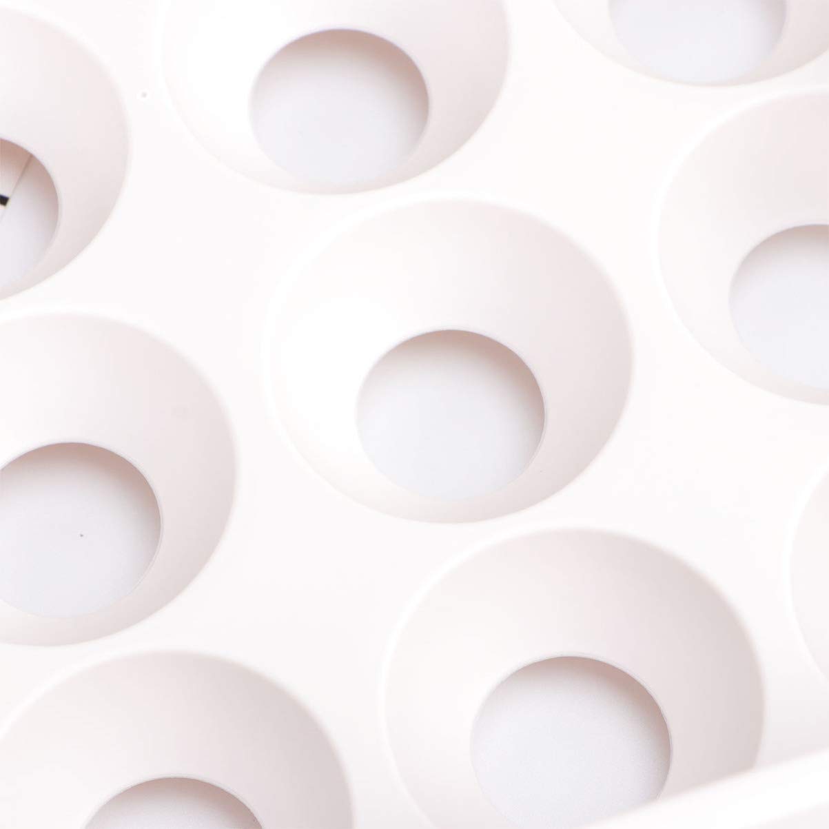 Stackable Plastic Egg Tray with Lid - 30 Egg Container for Refrigerator Storage | Fridge Organizer Bin for Eggs, Perfect for Kitchen, Home & Restaurant Use