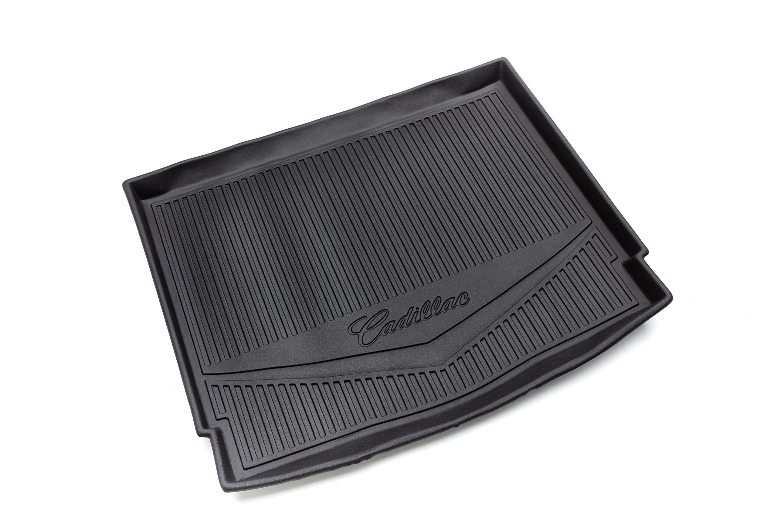 ACDelco GM Accessories 19211370 Ebony Cargo Tray with Cadillac Script - Durable Trunk Liner for Cadillac Vehicles, Perfect for SUVs, Sedans & Road Trips