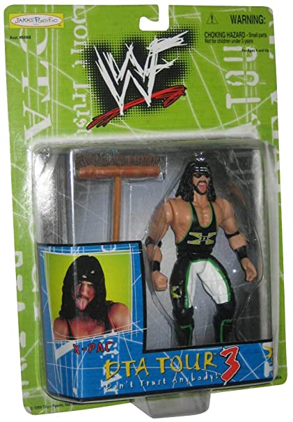 1999 WWF Jakks Pacific DTA Tour Series 3 X-Pac Action Figure - Exclusive Collectible Wrestling Toy for WWF Fans - Perfect for Display, Gifts & Nostalgic Collections