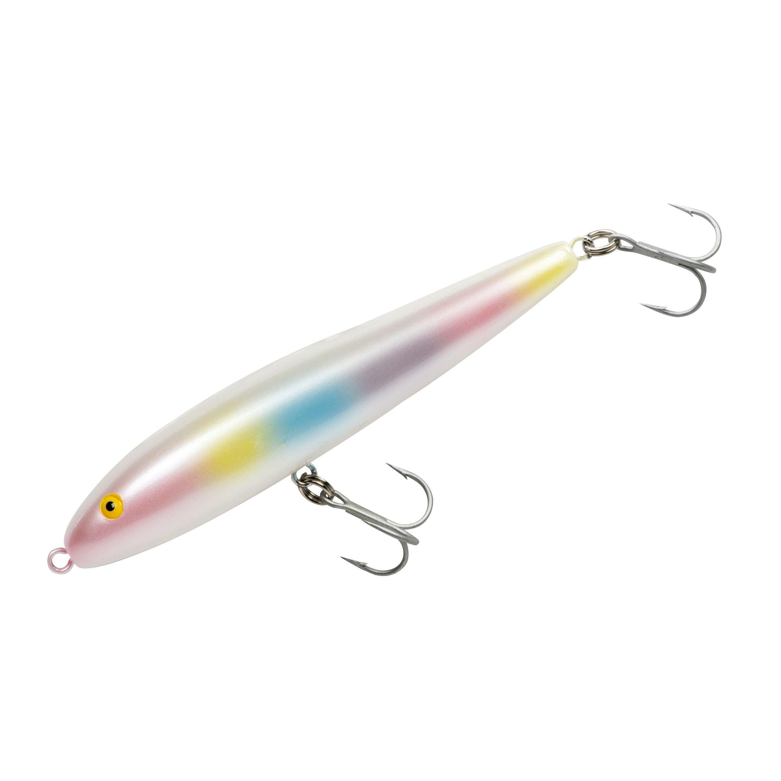 Rebel Jumpin Minnow Stickbaits - Topwater Fishing Lures for Bass, Trout & Walleye - Perfect for Freshwater & Saltwater Fishing Adventures