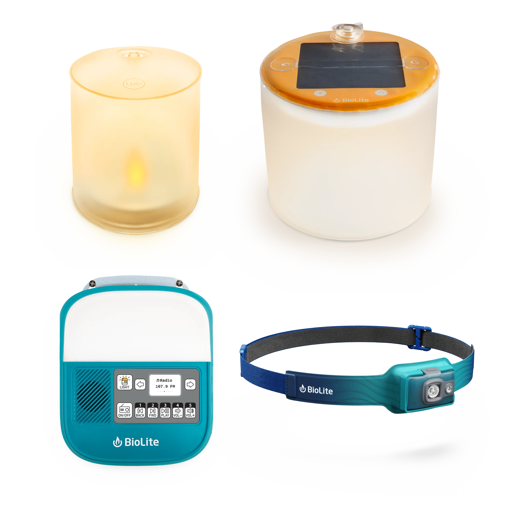 Emergency Solar Lighting Kit for Power Outages - Portable Solar Powered Lights for Apartments, Camping, Hiking & Emergency Preparedness