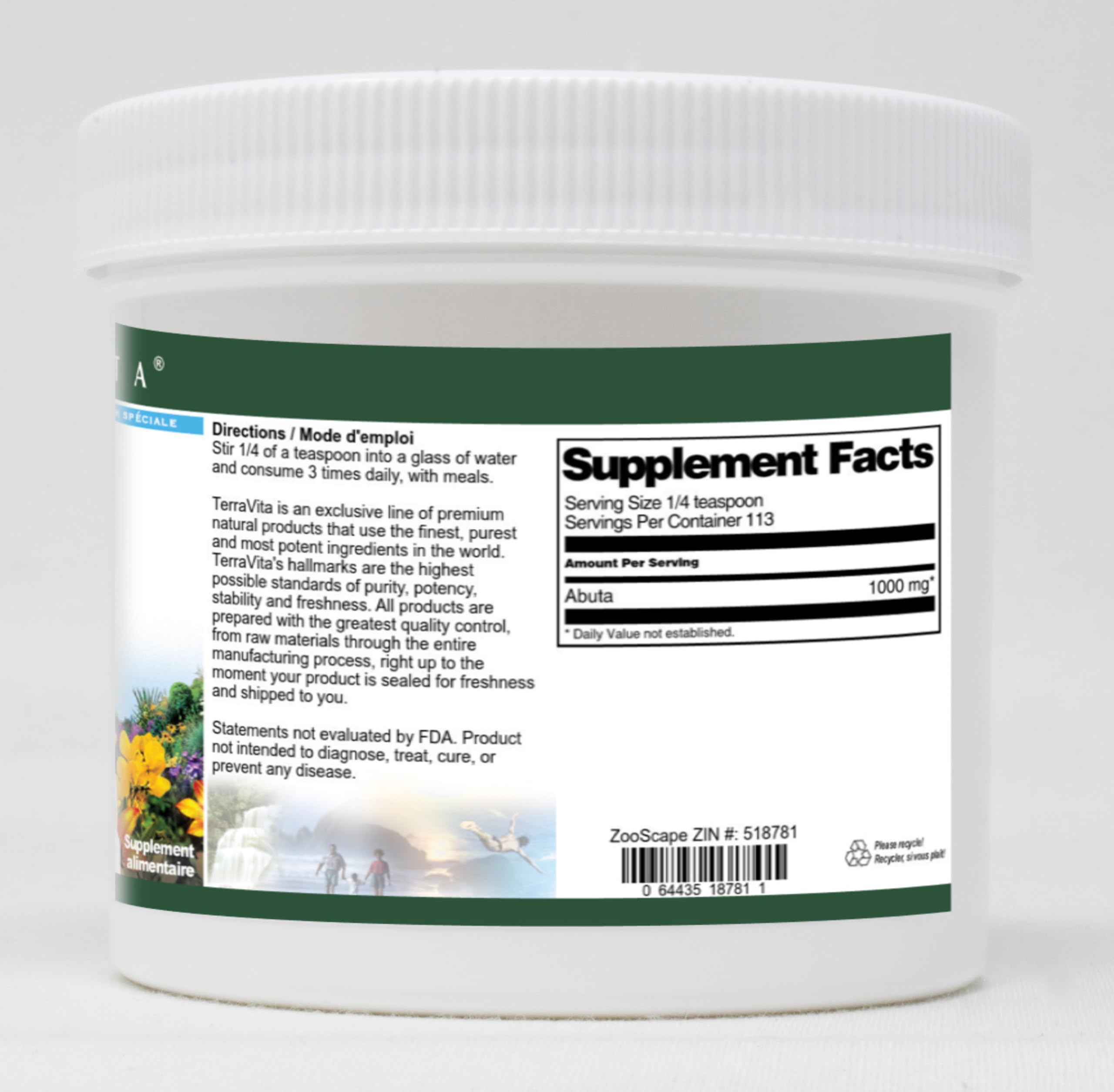 Abuta Powder 4 oz (3 Pack) - Natural Herbal Supplement for Energy & Wellness - Perfect for Smoothies, Tea, and Health Drinks