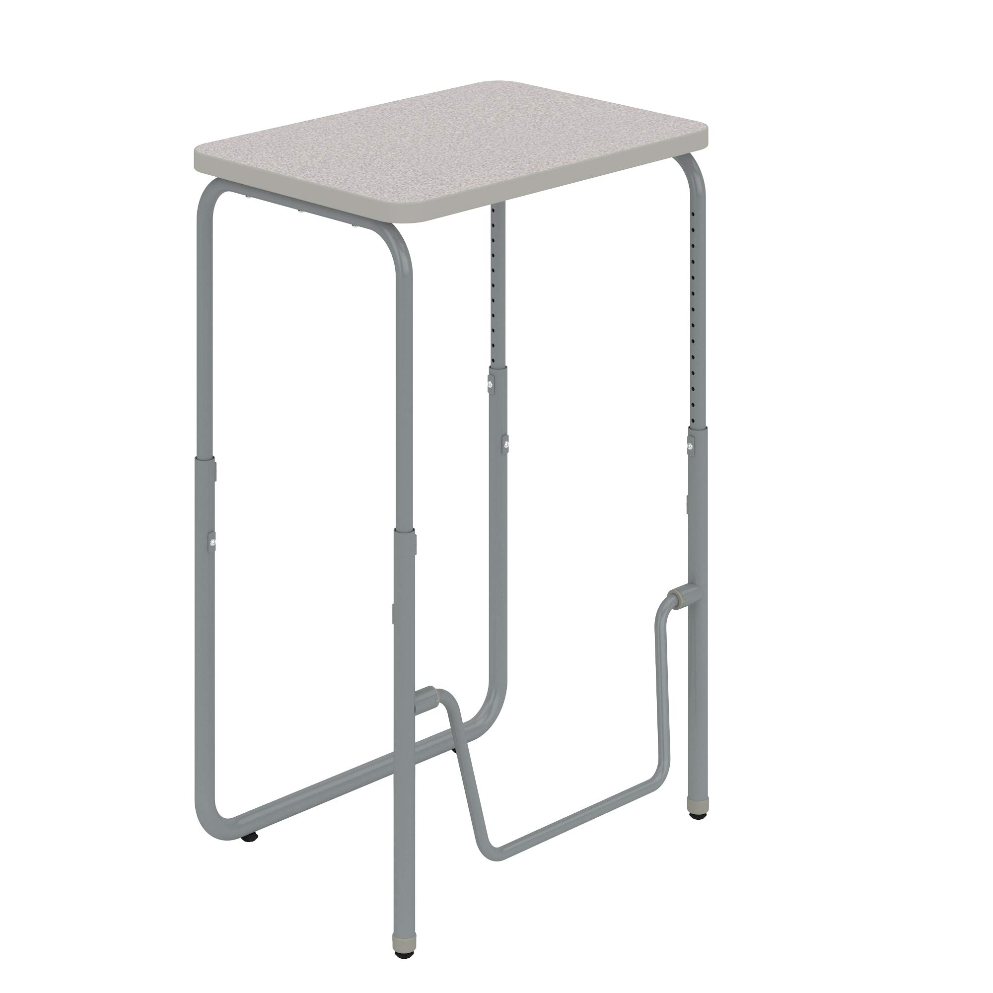 Safco Products AlphaBetter 2.0 Adjustable Height Student Desk with Swinging Footrest - Sit to Stand School & Home Study Desk (29