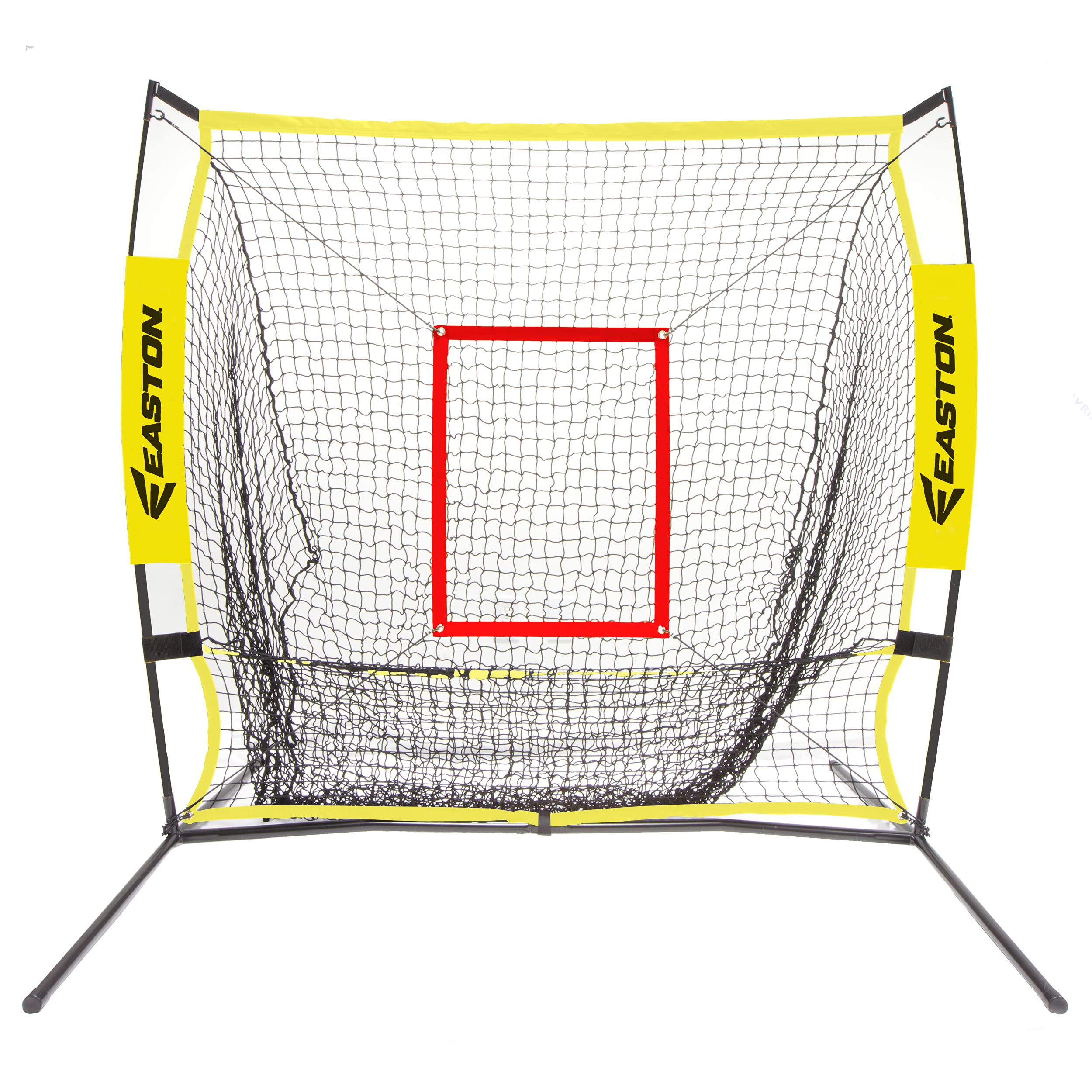 Easton XLP Hitting Net for Baseball & Softball Practice - 5ft & 7ft Options | Portable Training Net for Backyard, Field & Indoor Batting Drills