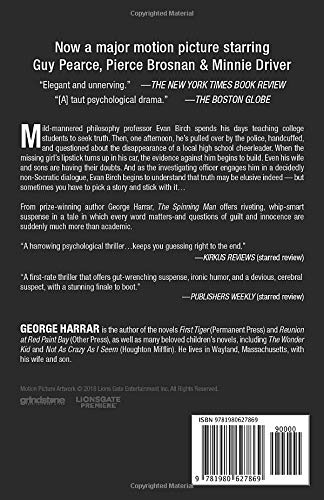 The Spinning Man: A Gripping Psychological Thriller Novel - Perfect for Book Clubs & Mystery Lovers