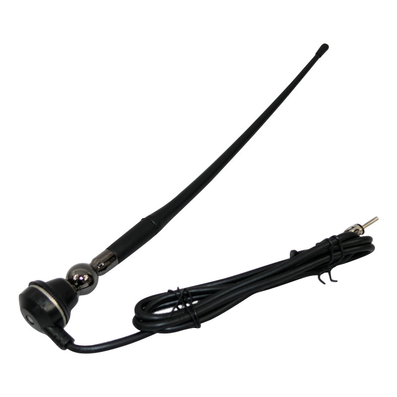 Black Rubber Duckie Aerial Antenna - Flexible Bendable Mast for Car, Boat, 4WD & 4x4 Trucks (Model AP102) - Perfect for Off-Road Adventures & Marine Communications