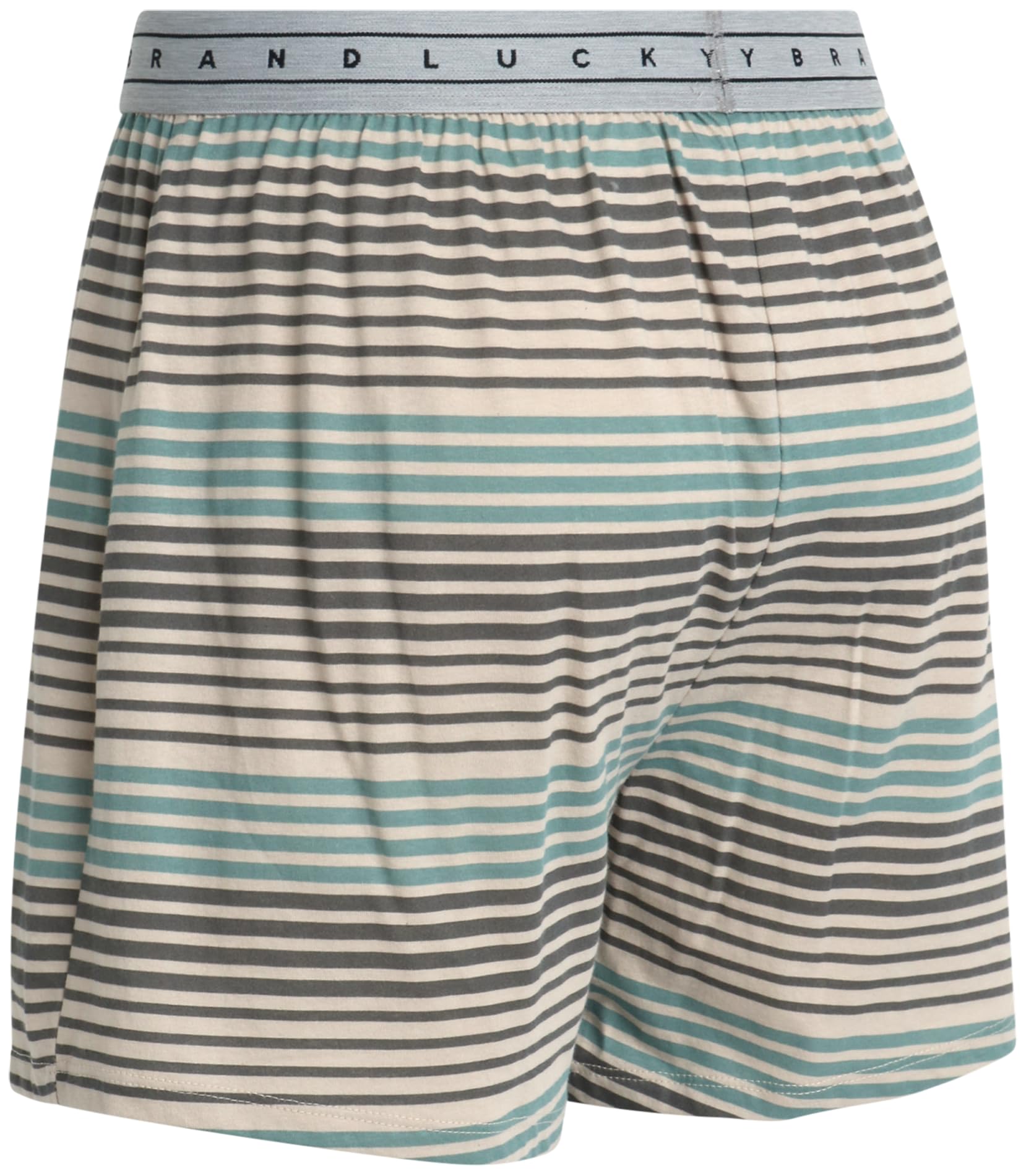 Lucky Brand Men's Boxer Shorts 3-Pack - Soft Knit Cotton Underwear with Functional Fly - Breathable & Comfortable Classic Boxers for Men (S-XXL) - Perfect for Everyday Wear, Workout & Lounging