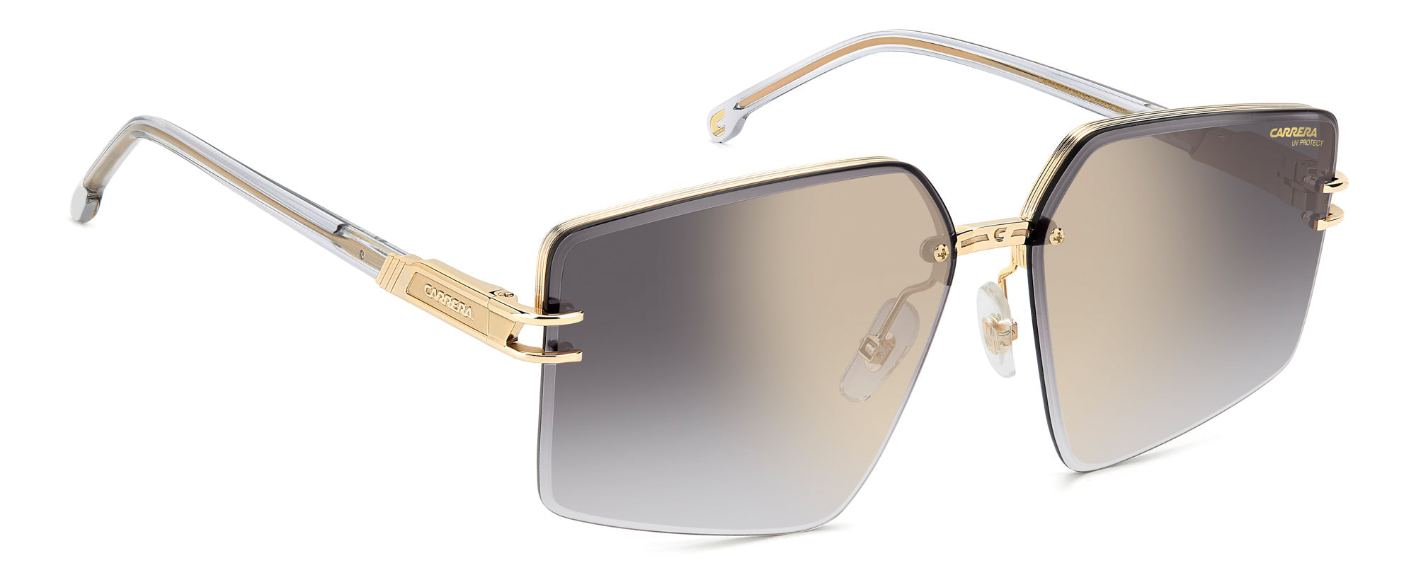 Carrera 1074 S Sunglasses - Polarized UV Protection Sports Sunglasses for Men & Women - Perfect for Running, Cycling, Driving & Outdoor Activities
