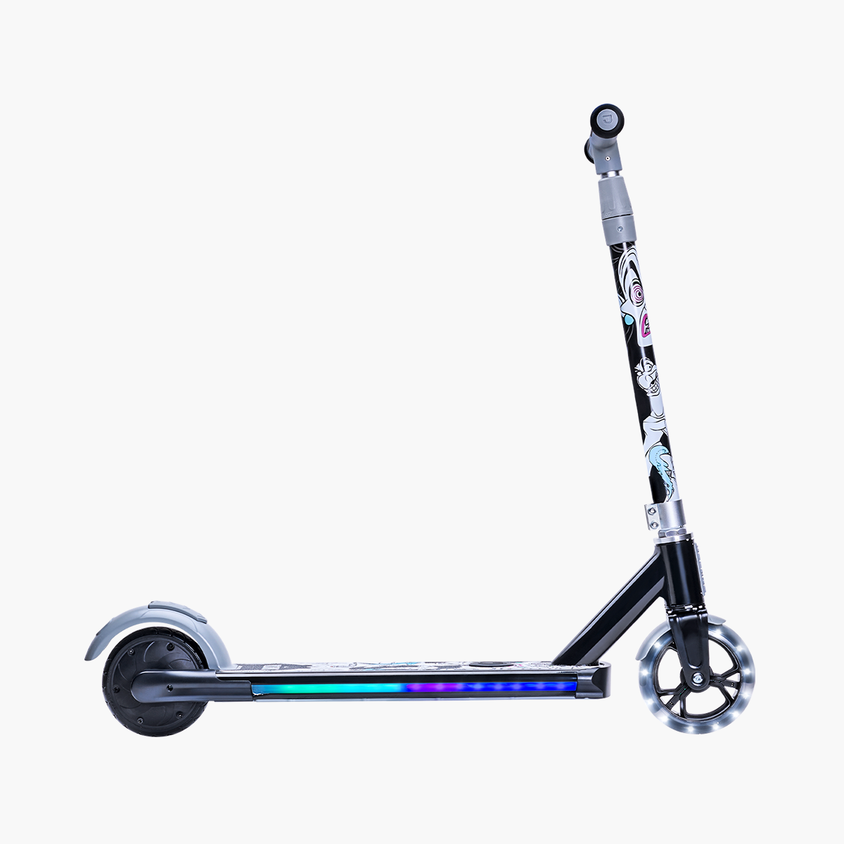 Disney Villains Kids' Electric Scooter - 12MPH, 3-Wheel, LED Lights - Perfect for Birthday Gifts & Outdoor Fun