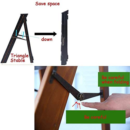 NEVKA 5-Step Foldable Wooden Step Stool for Home - Safety Ladder Stool, Indoor Climbing Stool, High Stool for Kitchen, Bathroom & Storage - Non-Slip & Space-Saving Design