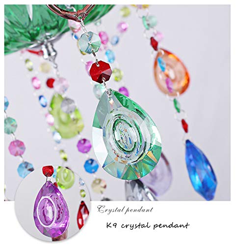 LITFAD Modern 8-Light Crystal LED Chandelier - Adjustable Chain Hanging Pendant Light for Kindergarten, Kids Room & Living Room | Energy-Efficient Decorative Ceiling Lighting for Home & Classroom Decor