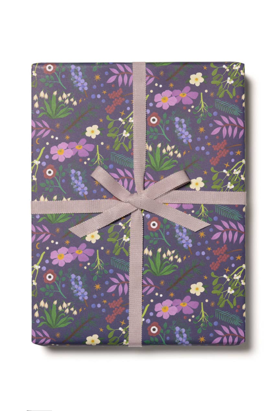 Winter Botanicals Gift Wrap - Premium Roll of 3 Sheets for Holiday Presents, Christmas Gifts & Party Favors | Elegant Floral Wrapping Paper for Birthdays, Weddings & Special Occasions