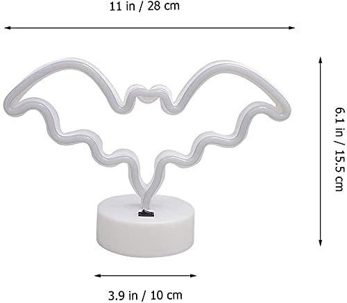 LED Cat Night Light - USB/Battery Powered Wall Decor for Kids Bedroom & Nursery