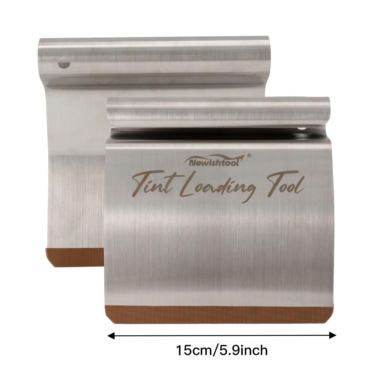 NEWISHTOOL 2-Pack Stainless Steel Window Tint Film Speed Loader - Auto Window Film Installation Tool for Top & Bottom Loading - Professional Sun Protection Film Tinting Kit for Car Windows - Perfect for DIY Auto Tinting & Professional Window Film Installation