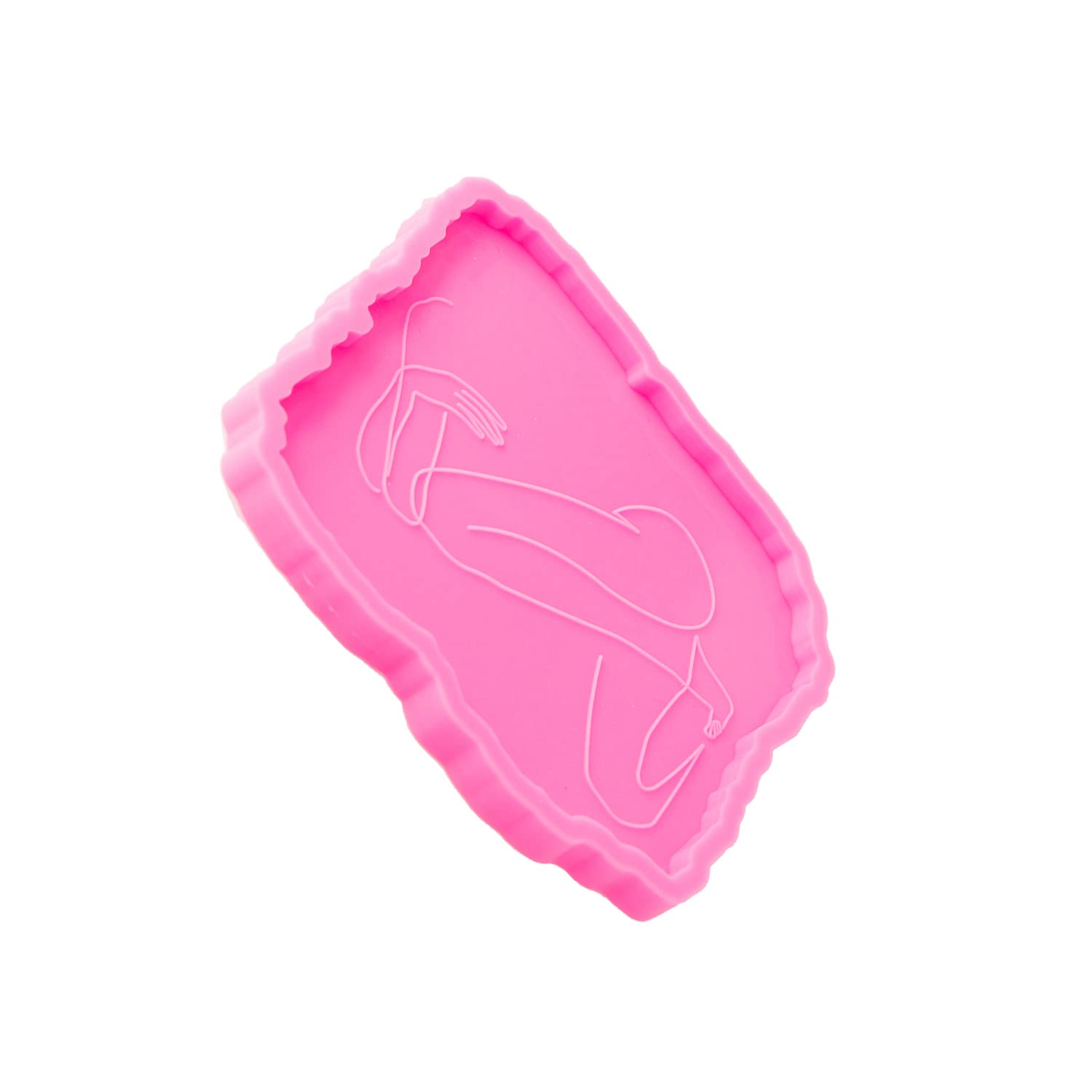 Natural Square Geode Coaster Agate Resin Molds - Premium Silicone Molds for Epoxy Resin Casting, DIY Jewelry Making & Home Decor (YMDY0957) - Perfect for Crafting Unique Coasters, Pendants, and Decorative Pieces