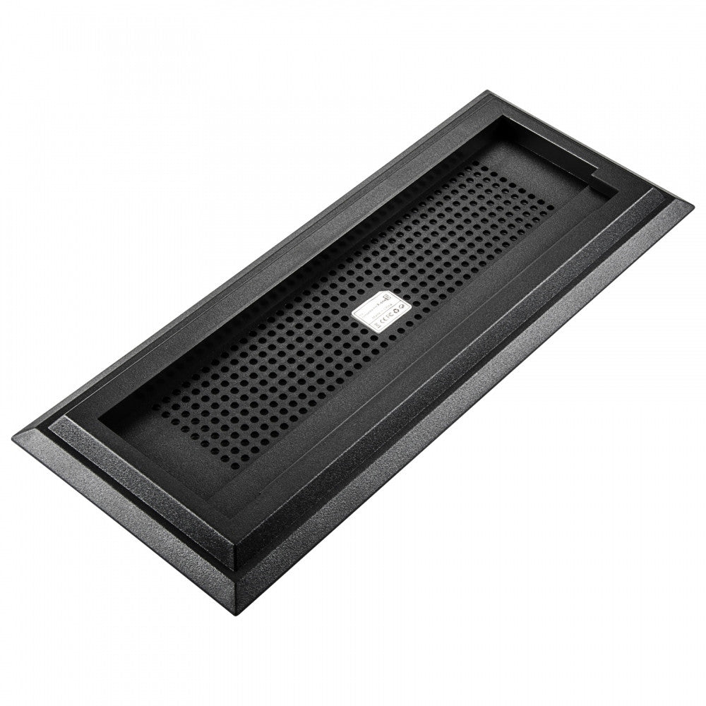 eXtremeRate Vertical Stand Holder for Xbox One S Console - Black | Steady Gaming Stand | Perfect for Organized Gaming Setup & Space Saving (Model: JYXBS0002GC)